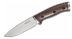 Buck BU863BRS Selkirk Survival Knife nůž na přežití 11,7 cm, Micarta, černo-hnědá barva