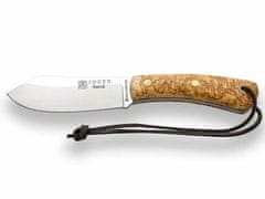 Joker CL136 NESSMUK bushcraft nůž 11 cm, dřevo kadeřavé břízy, kožené pouzdro