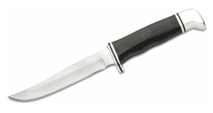 Buck BU-0105BKS 105 Pathfinder univerzální nůž 12,7 cm, černá, fenol, kožené pouzdro