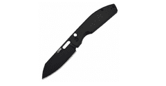 CJRB Cutlery J1929B-BST Ekko Steel Black kapesní nůž 8,2 cm, Buttonlock, celoocelový, celočerný