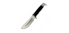 Buck BU-0103BKS Skinner lovecký nůž 10,2 cm, černá, fenol, kožené pouzdro