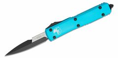 Microtech 120-1TQ Ultratech Bayonet Black Standard Turquoise