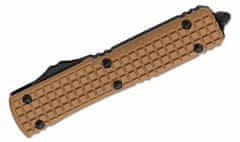 Microtech 121-1FRGTTAS Ultratech TAN automatický kapesní nůž 8,8 cm, černá, hnědá, hliník, G10