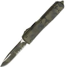 Microtech 121-2OCS Ultratech OD Green Camo automatický nůž 8,6 cm zelená maskovací, hliník