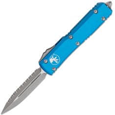 Microtech 122-12APBL Ultratech D/E Stonewash F/S Blue