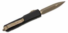 Microtech 122-13DMS Ultratech Bronze Deadmans Hand automatický nůž 8,8cm, Apocalyptic, černá hliník