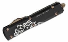 Microtech 122-13DMS Ultratech Bronze Deadmans Hand automatický nůž 8,8cm, Apocalyptic, černá hliník