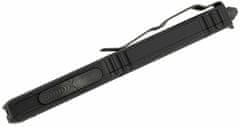 Microtech 122-1DLCTCFS Ultratech automatický nůž 8,8 cm, celočerná, hliník, uhlíkové vlákno