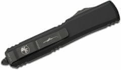 Microtech 122-1DLCTCFS Ultratech automatický nůž 8,8 cm, celočerná, hliník, uhlíkové vlákno