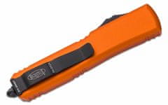 Microtech 122-1OR UltratechBlack Standard Orange automatický nůž 8,8 cm, černá, oranžová, hliník