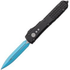 Microtech 122-1JK Ultratech Jedi Knight automatický nůž 8,8 cm, modrá, černá, hliník