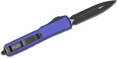 Microtech 122-1PU Ultratech Purple Standard automatický nůž 8,8 cm, černá, fialová, hliník