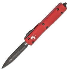 Microtech 122-1RD Ultratech Red Standard automatický nůž 8,8 cm, černá, červená, hliník