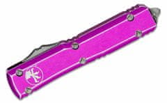 Microtech 122-D12DVI Ultratech Double violet automatický nůž 8,6 cm, Apocalyptic, fialová, hliník