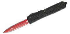 Microtech 122-D3SL Ultratech Sith Lord Double automatický nůž 8,6 cm, červená, černá, hliník