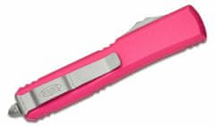 Microtech 123-10PK Ultratech Standard Pink automatický nůž 8,8 cm, Stonewash, růžová, hliník