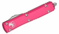 Microtech 123-10PK Ultratech Standard Pink automatický nůž 8,8 cm, Stonewash, růžová, hliník