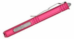 Microtech 123-10PK Ultratech Standard Pink automatický nůž 8,8 cm, Stonewash, růžová, hliník