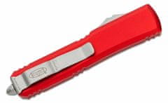 Microtech 123-4RD Ultratech Satin Standard Red automatický nůž 8,8 cm, červená, hliník