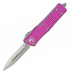 Microtech 138-4VI TRODON Satin Standard Violet automatický nůž 7,8 cm, fialová, hliník