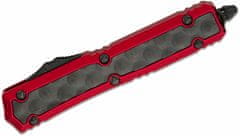 Microtech 206-1DLCTRDBIS Makora 2021 Red Bubble automatický nůž 8,4 cm, černá, červená, hliník