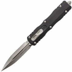 Microtech 225-10 Dirac Standard automatický nůž 7,4 cm, Stonewash, černá, hliník 