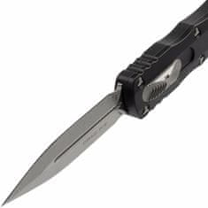 Microtech 225-10 Dirac Standard automatický nůž 7,4 cm, Stonewash, černá, hliník 