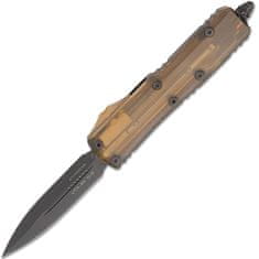 Microtech 232-1DLCTULS UTX-85 Ultem automatický nůž 7,6 cm, černá, hliník