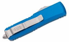 Microtech 232-4BL UTX-85 Satin Standard Blue automatický nůž 7,6 cm, modrá, hliník