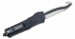 Microtech 601-3THS Combat Troodon HS Rescue Frag automatický nůž 9,5 cm, celočerná, hliník