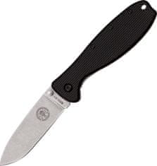 ESEE BRKR2 Zancudo Black kapesní nůž 7,7 cm, Stonewash, černá, FRN