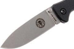 ESEE BRKR2 Zancudo Black kapesní nůž 7,7 cm, Stonewash, černá, FRN