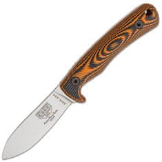 ESEE ESEE-AGK35V-OR HUNTING KNIFE lovecký nůž 9,1 cm, Stonewash, černo-oranžová, G10, pouzdro Kydex