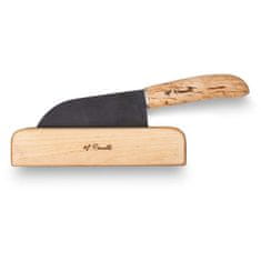 Roselli R700 Small Chef Knife malý kuchyňský nůž 13,5 cm, dřevo břízy, držák