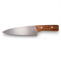 Roselli RW755 Chef knife UHC šéfkuchařský nůž 21 cm, dřevo břízy, dřevěný stojan