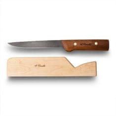 Roselli RW757 Fillet knife UHC filetovací nůž 17,5 cm, dřevo břízy, dřevěný stojan