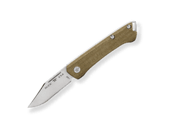 Buck BU-0250GRS1 Saunter kapesní nůž 6 cm, zelená, Micarta