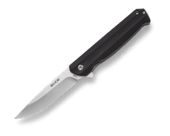 Buck BU-0251BKS Langford Black kapesní nůž 8,6 cm, černá, G10