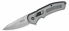 Buck BU-0262GYS Hexam Gray kapesní nůž s asistencí 8,5 cm, šedá, hliník