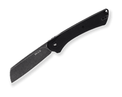 Buck BU-0263BKS1 HiLine XL Black kapesní nůž 9,5 cm, Black Stonewash, černá, hliník 