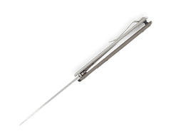 Buck BU-0264GYS Cavalier kapesní nůž 9,1 cm, Stonewash, hliník, uhlíkové vlákno