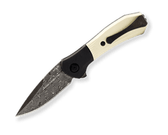Buck BU-0590IVSLE Paradigm Limited kapesní nůž 7,6 cm, damašek, krémová, G10, ocel