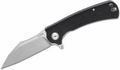 CJRB Cutlery J1901-BKC Talla Black AR-RPM9 G10 (contoured & CNC pattern texture)