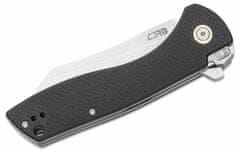 CJRB Cutlery J1915-BK Kicker Black kapesní nůž 8,9 cm, Stonewash, černá, G10