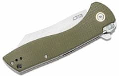 CJRB Cutlery J1915-GN Kicker Green kapesní nůž 8,9 cm, Stonewash, zelená, G10