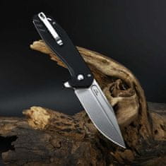 CJRB Cutlery J1928-BK Riff kapesní nůž 8,8 cm, Stonewash, černá, G10