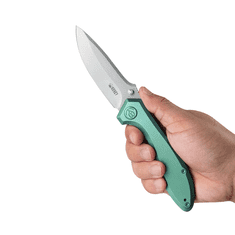 KUBEY KB314S Ruckus Green kapesní nůž 8,4 cm, zelená, titan 