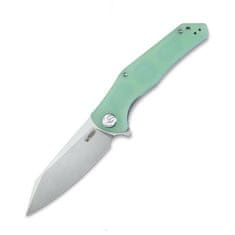 KUBEY KU158I Flash kapesní nůž 9,8 cm, nefritová jade, G10