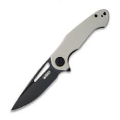 KUBEY KU210G Dugu kapesní nůž 7,4 cm, Dark Stonewash, krémová Ivory, G10