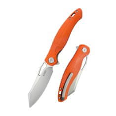 KUBEY KB239G Drake kapesní nůž 9,5 cm, oranžová, G10